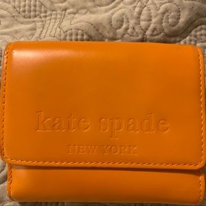Kate Spade Orange Wallet
